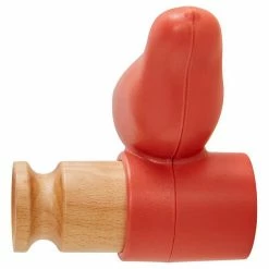 Tout neuf 😉 Paris prix Patère 1 Crochet Design "Oiseau" 11cm Rouge 🎉 -Métal Soldes 5420072069517 3