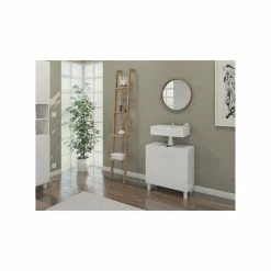 Top 10 ⭐ Alo ESSENTIEL - Meuble sous lavabo 2 portes - Blanc 🔔 -Métal Soldes 5906365569648 3