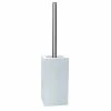 De gros 💯 Spirella Brosse Wc avec support Porcelaine QUADRO Blanc ✨