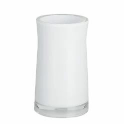 Promo 🔔 Spirella Gobelet Acrylique SYDNEY Blanc 😍