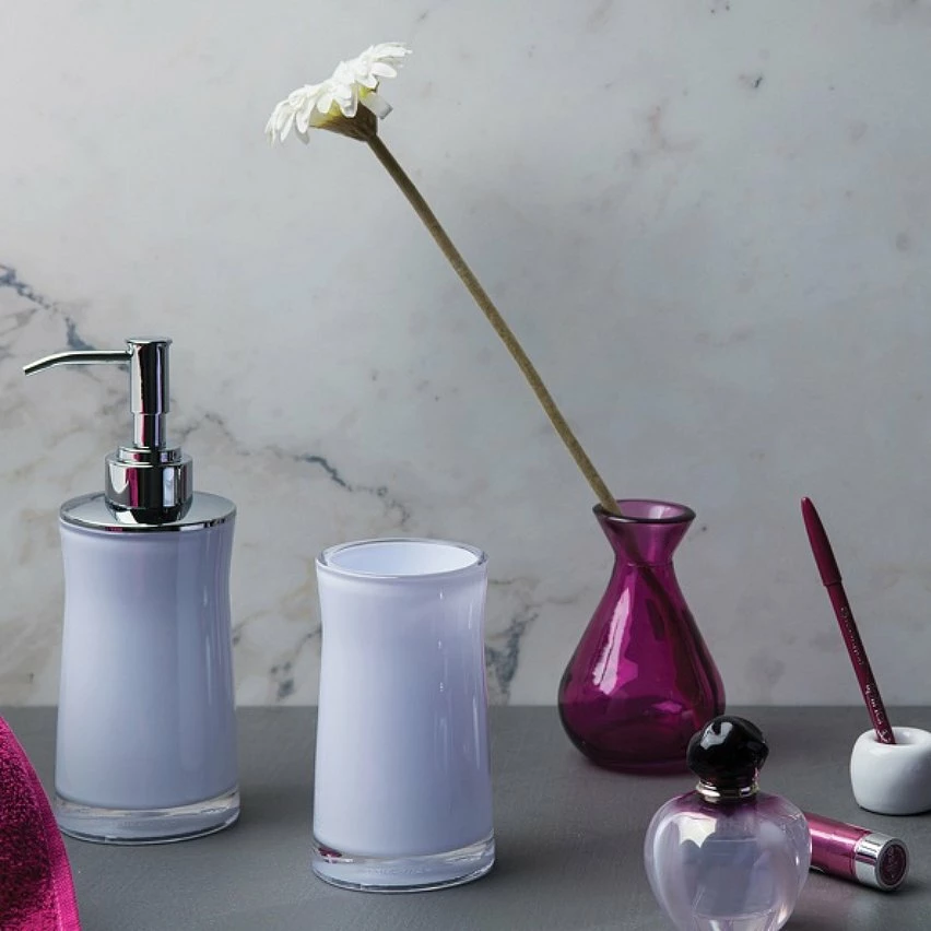 Promo 🔔 Spirella Gobelet Acrylique SYDNEY Blanc 😍 2 Promo 🔔 Spirella Gobelet Acrylique SYDNEY Blanc 😍 – Image 2