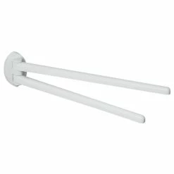 Vente flash 🥰 Spirella Porte Serviettes double mural PP LEMON Blanc 🎁