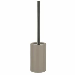 Bon marché 🥰 Spirella Brosse Wc avec support Céramique TUBE Taupe 😉