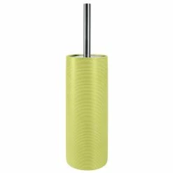 Coupon 👍 Spirella Brosse Wc avec support Céramique TUBE RIBBED Pistache 👏