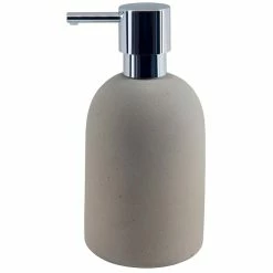 Sortie 🔔 Spirella Distributeur de savon Céramique GEMMA Taupe ⌛