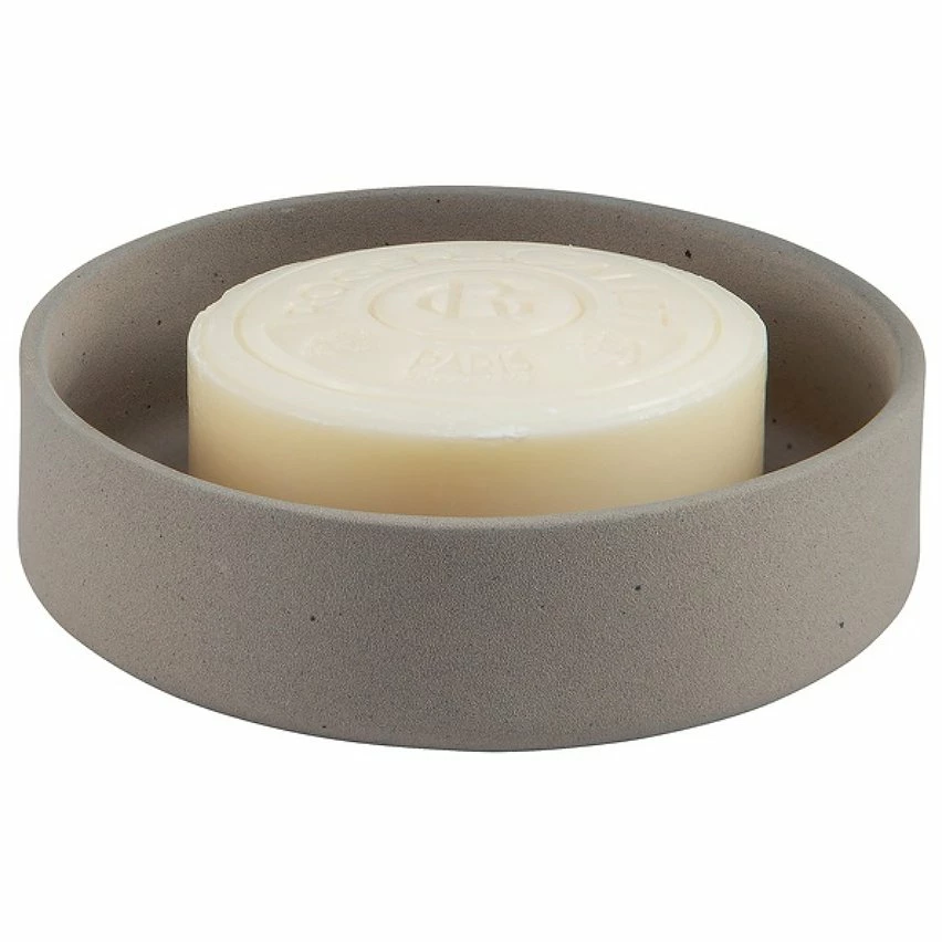 Vente flash 🎁 Spirella Porte savon Céramique GEMMA Taupe 👍 2 Vente flash 🎁 Spirella Porte savon Céramique GEMMA Taupe 👍 – Image 2