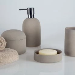 Vente flash 🎁 Spirella Porte savon Céramique GEMMA Taupe 👍 5 Vente flash 🎁 Spirella Porte savon Céramique GEMMA Taupe 👍 -Métal Soldes 7610583203007 3