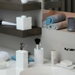 Coupon ✔️ Spirella Porte savon Polyrésine AGDA Blanc 🥰 -Métal Soldes 7610583203038 3