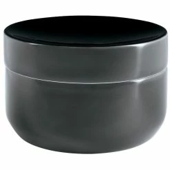 Meilleure vente 🧨 Spirella Boite à cotons Céramique JARO Gris 🤩