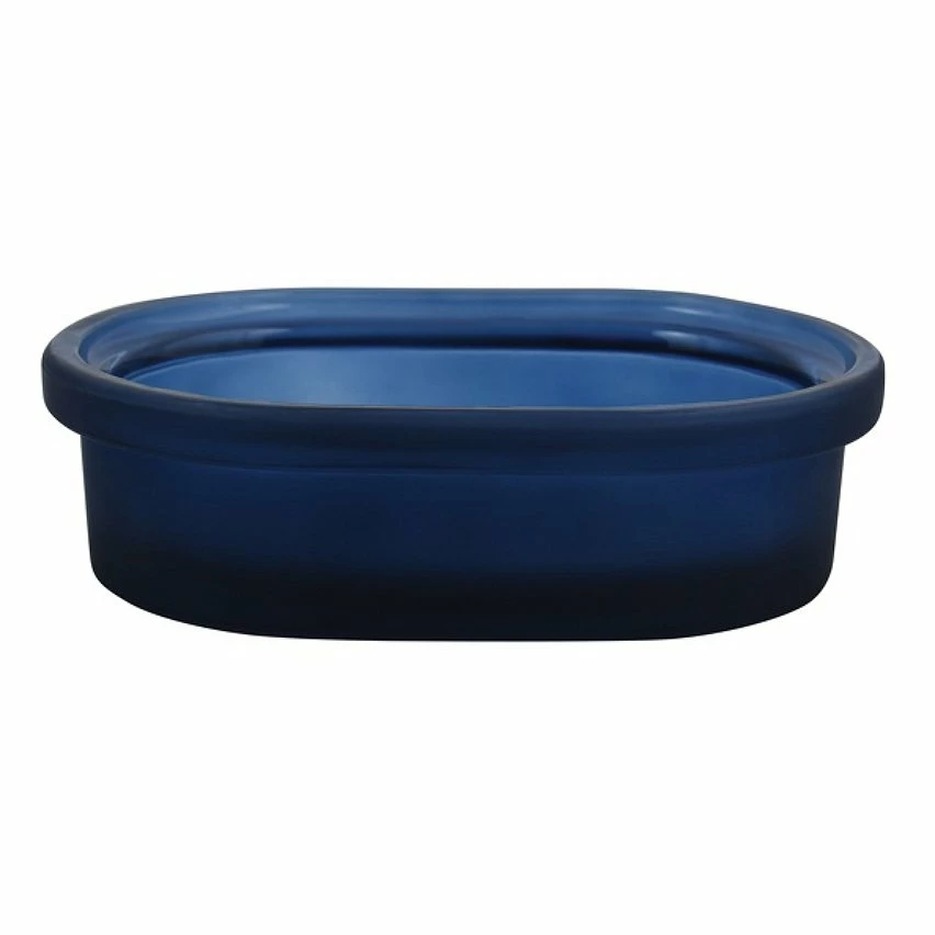 Tout neuf 🧨 Spirella Porte savon Verre YOKO Bleu Foncé 🎁 1 Tout neuf 🧨 Spirella Porte savon Verre YOKO Bleu Foncé 🎁