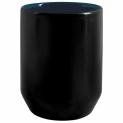 Le moins cher 🛒 Spirella Gobelet Céramique JARO Noir Petrol 💯