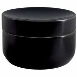 Vente flash 🛒 Spirella Boite à cotons Céramique JARO Noir ⌛