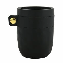 Budget 🤩 Spirella Gobelet Polyrésine LIO Noir 🎉