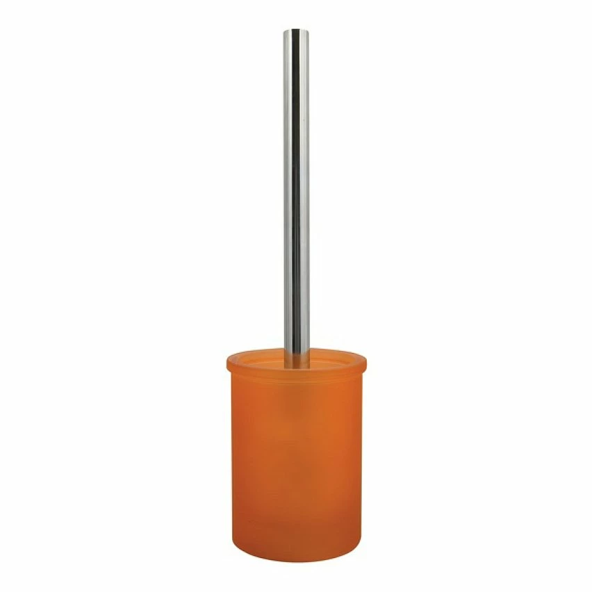 Budget ✨ Spirella Brosse Wc avec support Verre YOKO Misty Orange ⭐ 1 Budget ✨ Spirella Brosse Wc avec support Verre YOKO Misty Orange ⭐