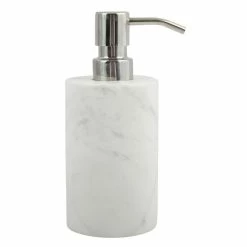 Grosses soldes 😍 Spirella Distributeur de savon Marbre SANA Blanc ✔️