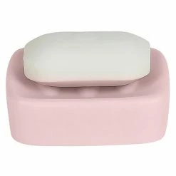 Vente flash 🥰 Spirella Porte savon Céramique RETRO Rose pastel 🌟