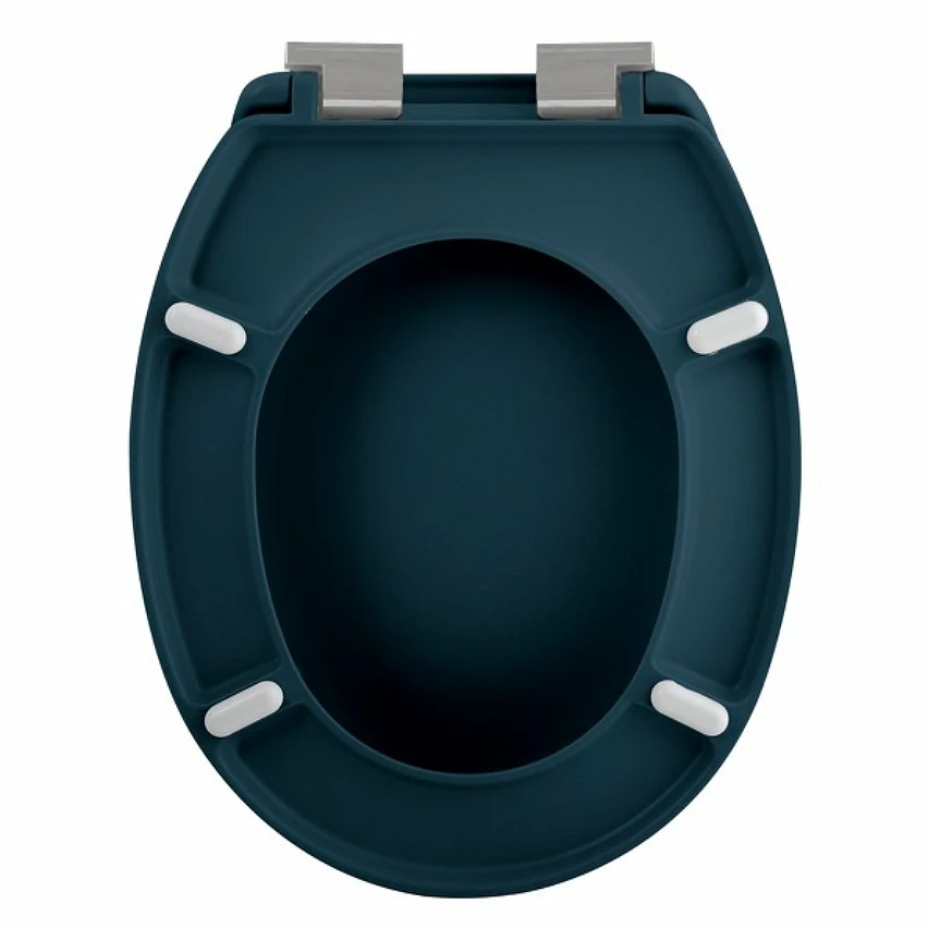Top 10 🥰 Spirella Abattant WC Thermo Dur NEELA Pétrole Mat - Charnières ABS Chromé 🤩 3 Top 10 🥰 Spirella Abattant WC Thermo Dur NEELA Pétrole Mat - Charnières ABS Chromé 🤩 – Image 3