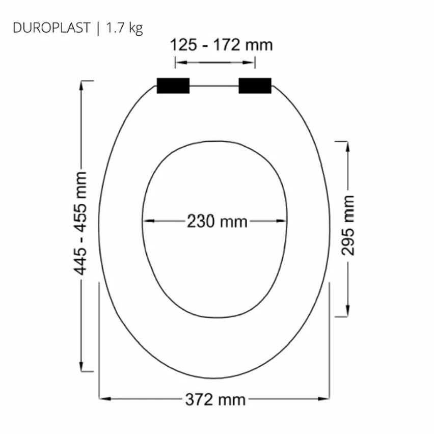Vente flash 🌟 Spirella Abattant WC Thermo Dur NEELA Noir Mat - Charnières ABS Chromé 🔥 5 Vente flash 🌟 Spirella Abattant WC Thermo Dur NEELA Noir Mat - Charnières ABS Chromé 🔥 – Image 5