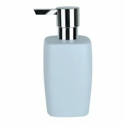 Offres ✨ Spirella Distributeur de savon Céramique RETRO Bleu pastel 😉