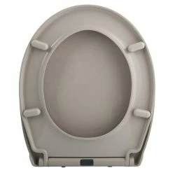 Coupon 🎁 Spirella Abattant WC PP HARRY Taupe - Charnières Zinc 😍 -Métal Soldes 7610583294692 3