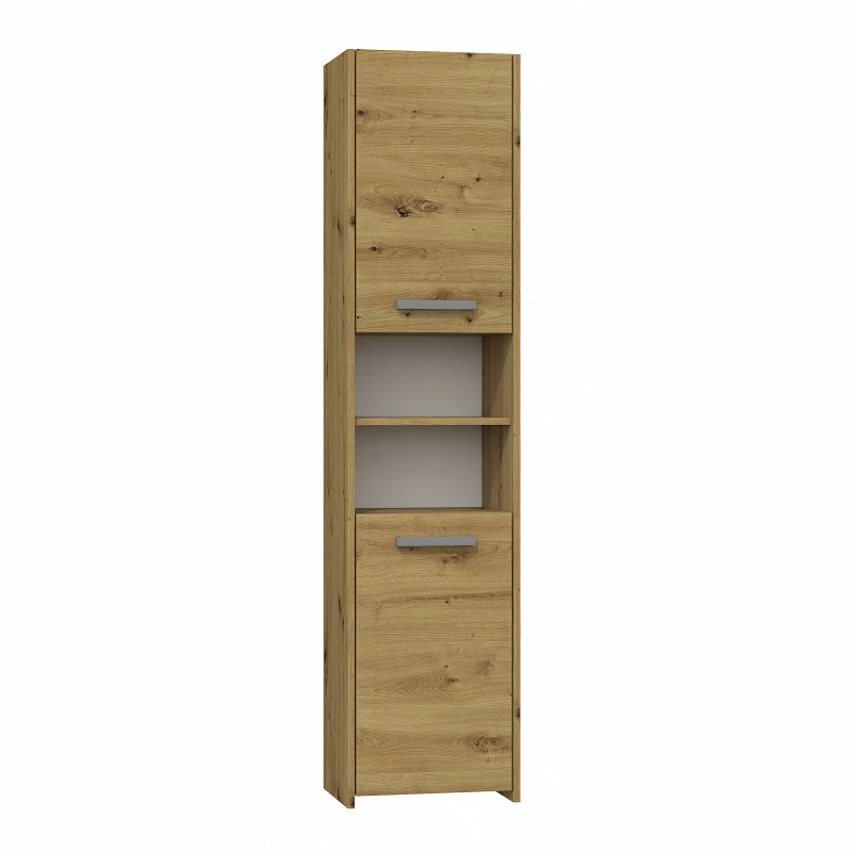 Promo đ€© Hucoco PISA - Armoire de salle de bains style moderne- 170x40x30cm - Meuble colonne salle de bains - Rangement salle de bains - Aspect bois - ChĂȘne đ„ 1 Promo đ€© Hucoco PISA - Armoire de salle de bains style moderne- 170x40x30cm - Meuble colonne salle de bains - Rangement salle de bains - Aspect bois - ChĂȘne đ„
