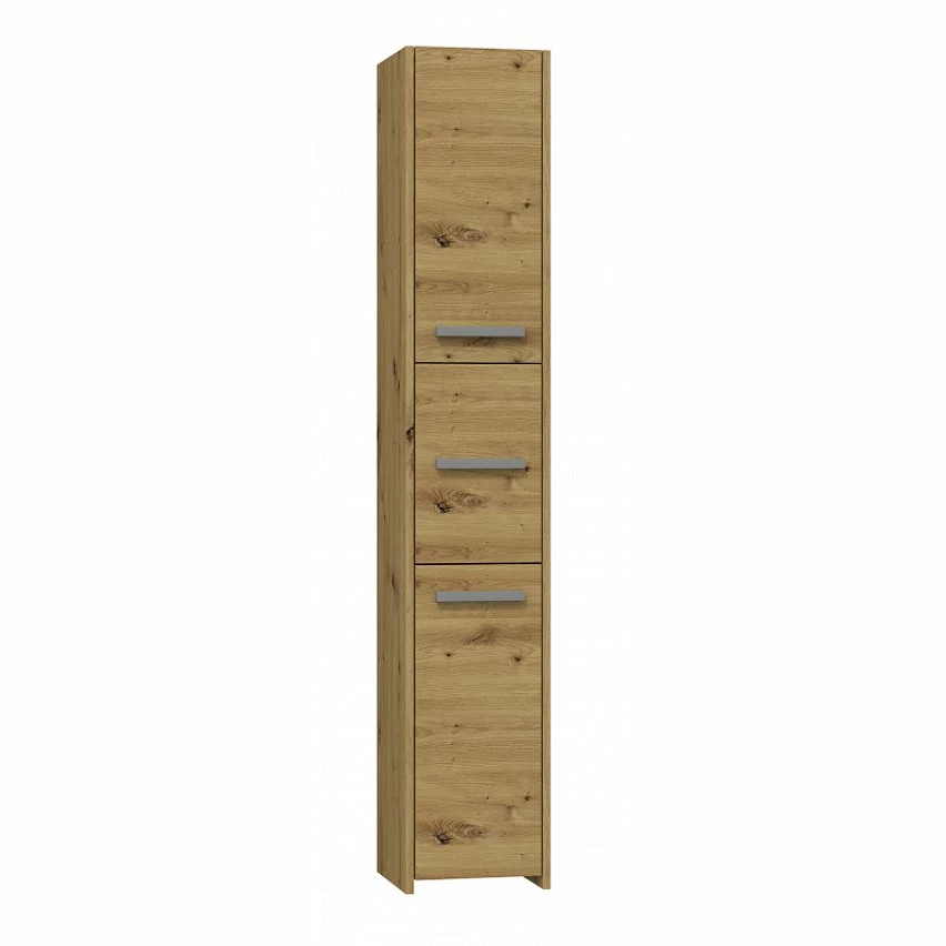 Tout neuf 🛒 Hucoco VERONA - Armoire de salle de bains - 170x30x30 cm - Colonne salle de bains - Mobilier salle de bains toilette - Aspect bois - Chêne 🔥 1 Tout neuf 🛒 Hucoco VERONA - Armoire de salle de bains - 170x30x30 cm - Colonne salle de bains - Mobilier salle de bains toilette - Aspect bois - Chêne 🔥