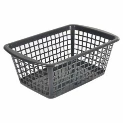 Grosses soldes 🛒 Paris prix Panier à Linge "Moving" 37cm Anthracite ⌛