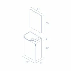 Les meilleures critiques de 🌟 Amizuva Set MIKA H.68 x L.45 x P.35, effet Gris Sablé ✨ -Métal Soldes 8414623396471 3 1