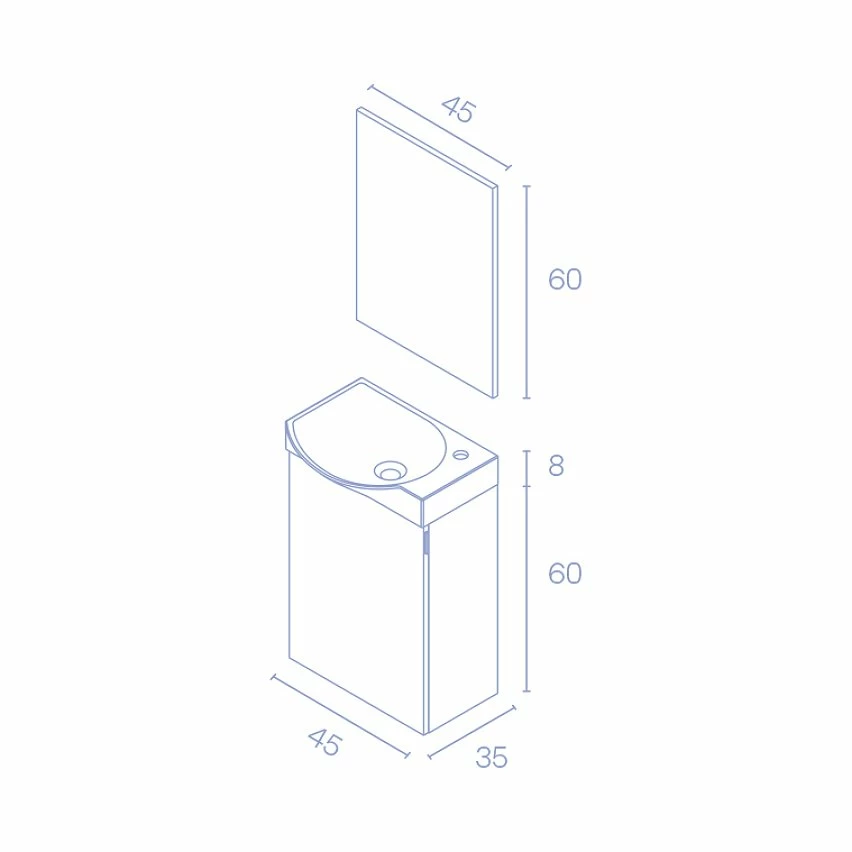 Le moins cher 🥰 Amizuva Set MIKA H.68 x L.45 x P.35, effet Anthracite Brillant 😀 4 Le moins cher 🥰 Amizuva Set MIKA H.68 x L.45 x P.35, effet Anthracite Brillant 😀 – Image 4