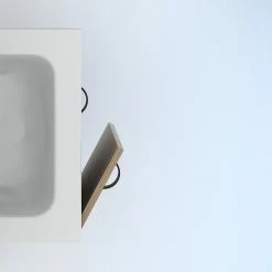 Bon marché ✔️ Amizuva Set ANEKO H.50 x L.50 x P.35, effet noyer sablé 🌟 -Métal Soldes 8414623396686 6