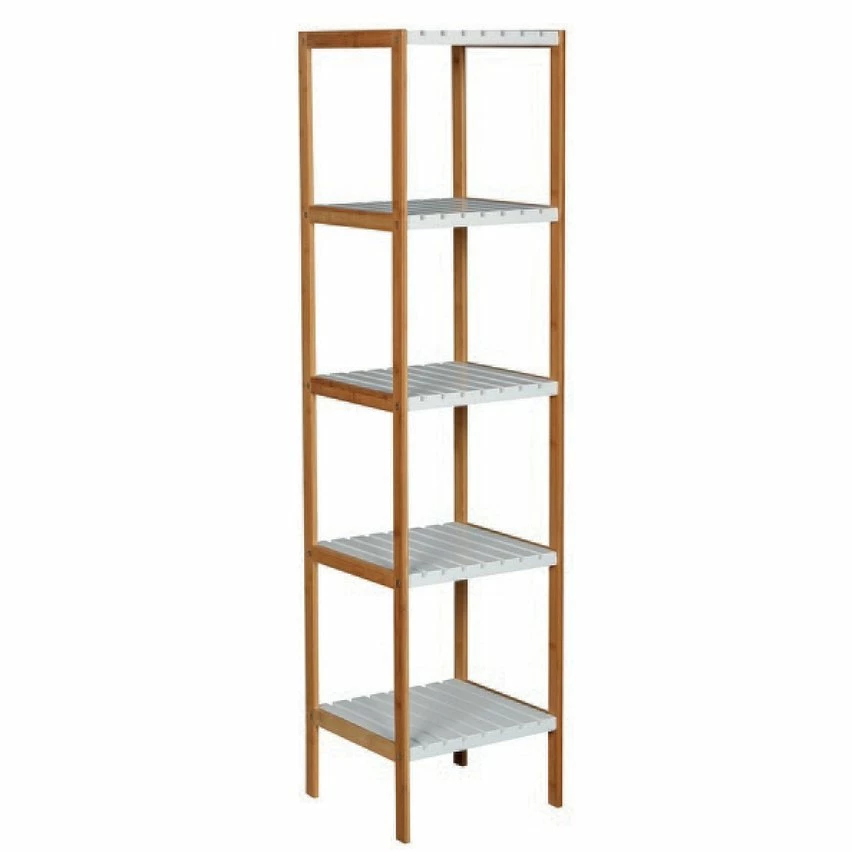 Top 10 😍 MSV Etagère Meuble de rangement 5 Niveaux Bambou & MDF Blanc 😍 1 Top 10 😍 MSV Etagère Meuble de rangement 5 Niveaux Bambou & MDF Blanc 😍